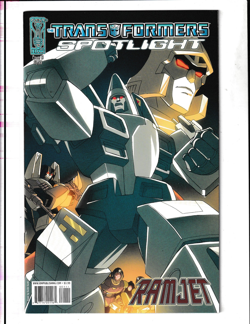Transformers Spotlight: Ramjet #1b (2007) IDW Comics