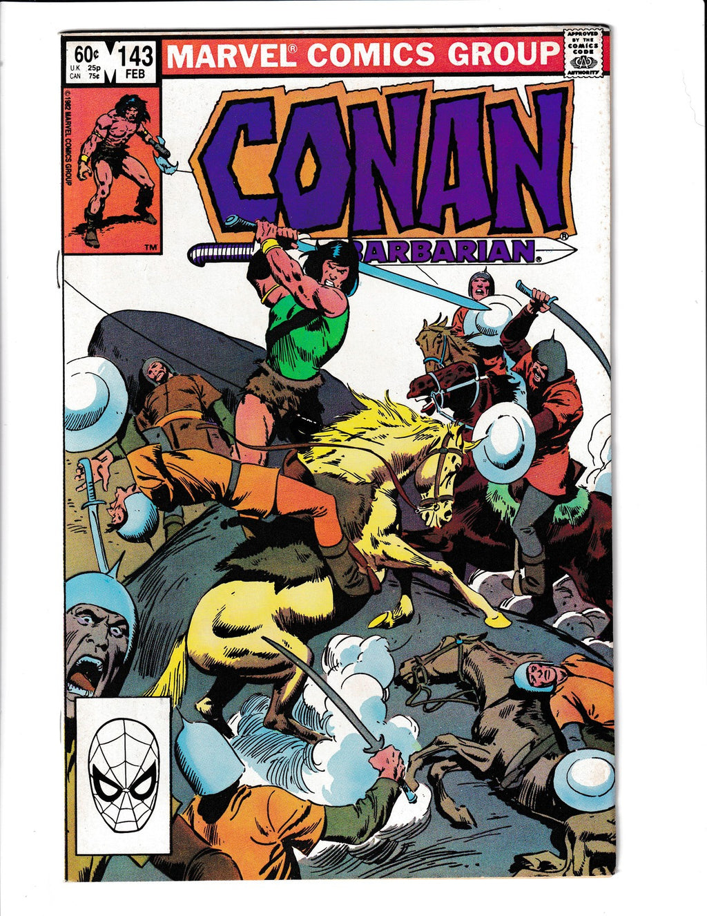 Conan the Barbarian #143 (1983) Buscema Marvel Comics