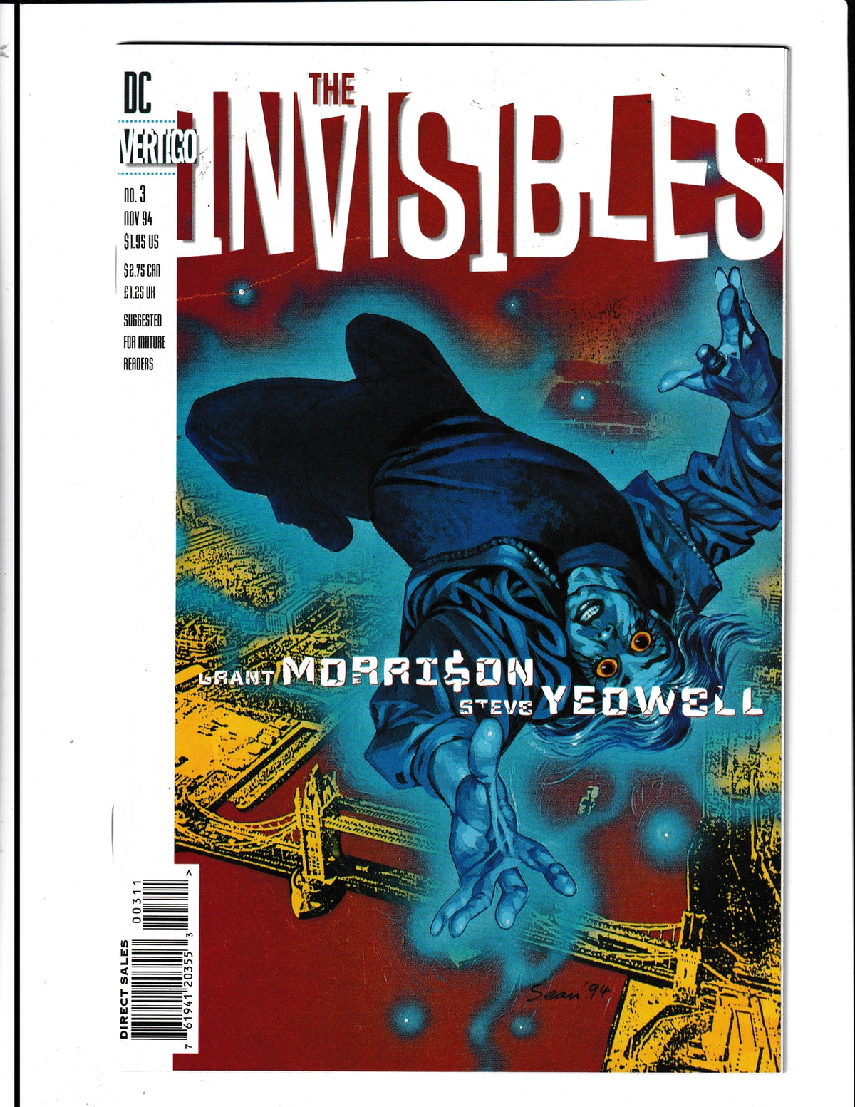 Invisibles #3 (1994) DC/Vertigo Comics