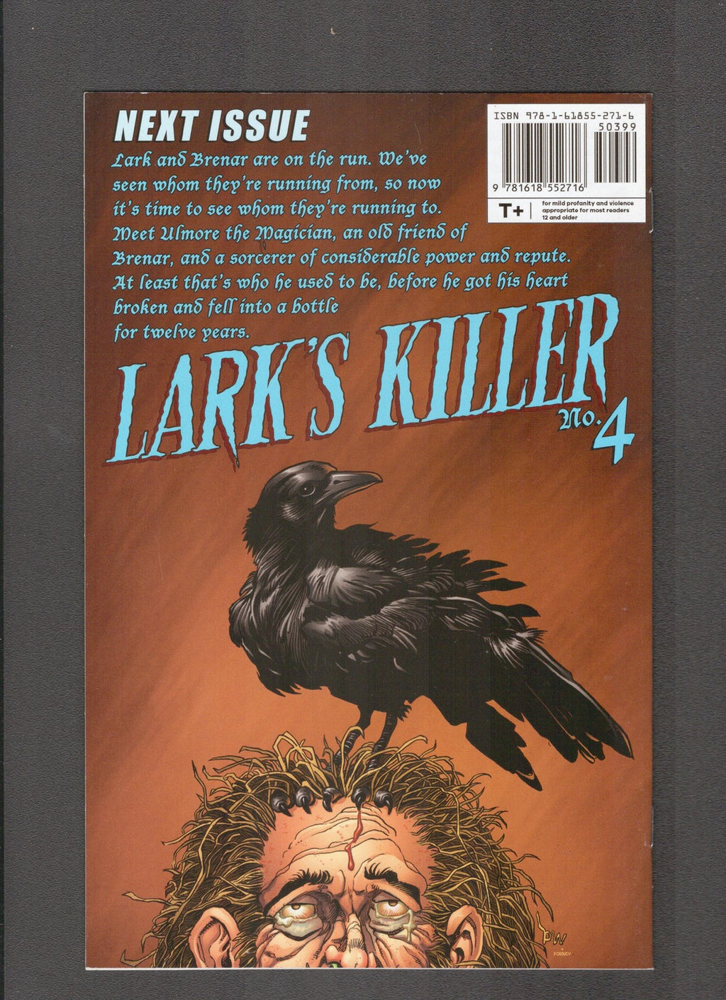 Lark's Killer #3C (2017) Bill Willingham Variant Devil's Due Comics
