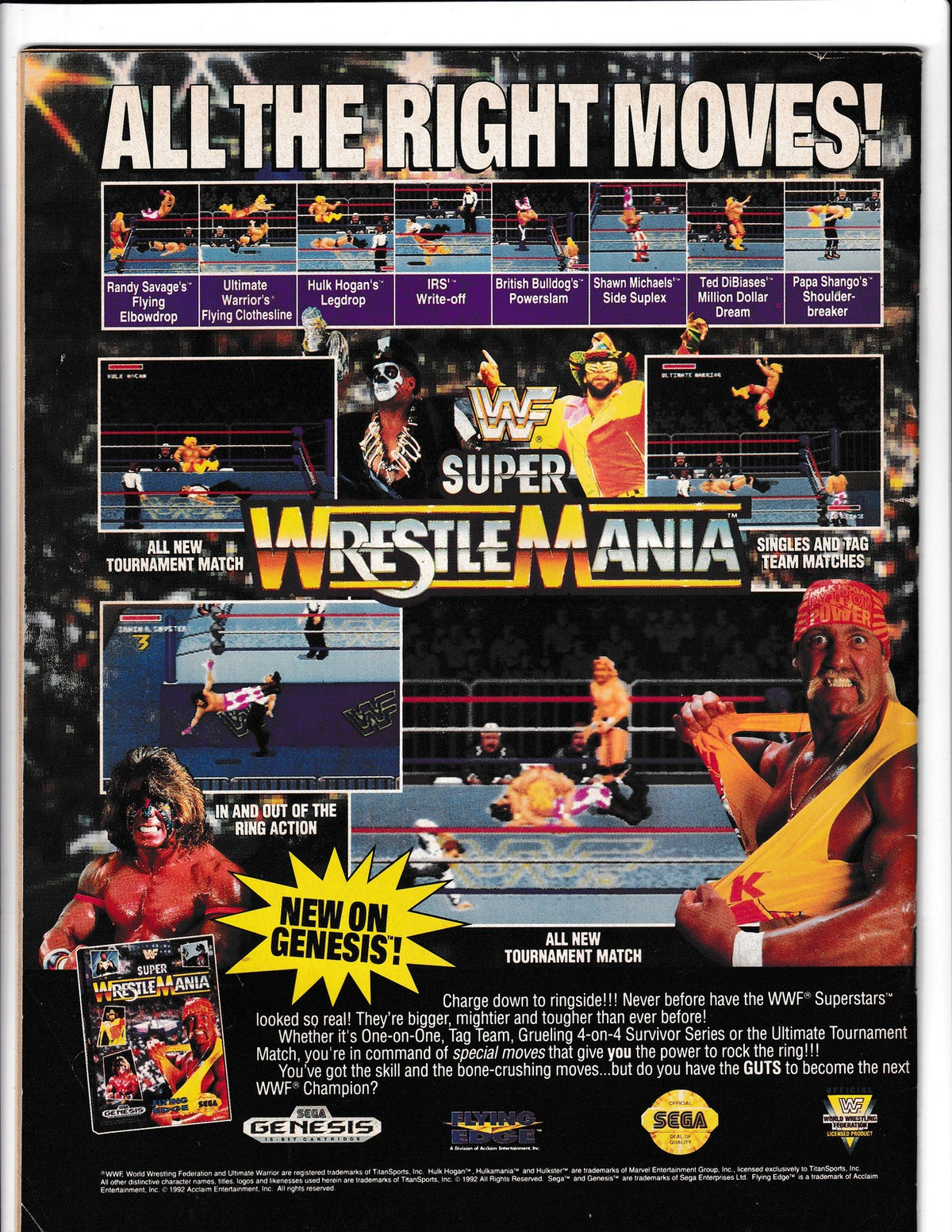 Inside Wrestling #February (1993) Hulk Hogan/Ultimate Warrior  Comics