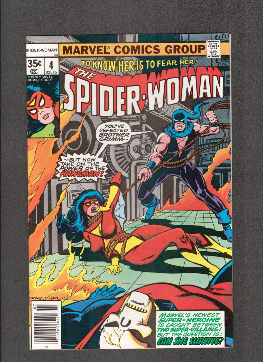 Spider-Woman #4 (1978) Marvel Comics