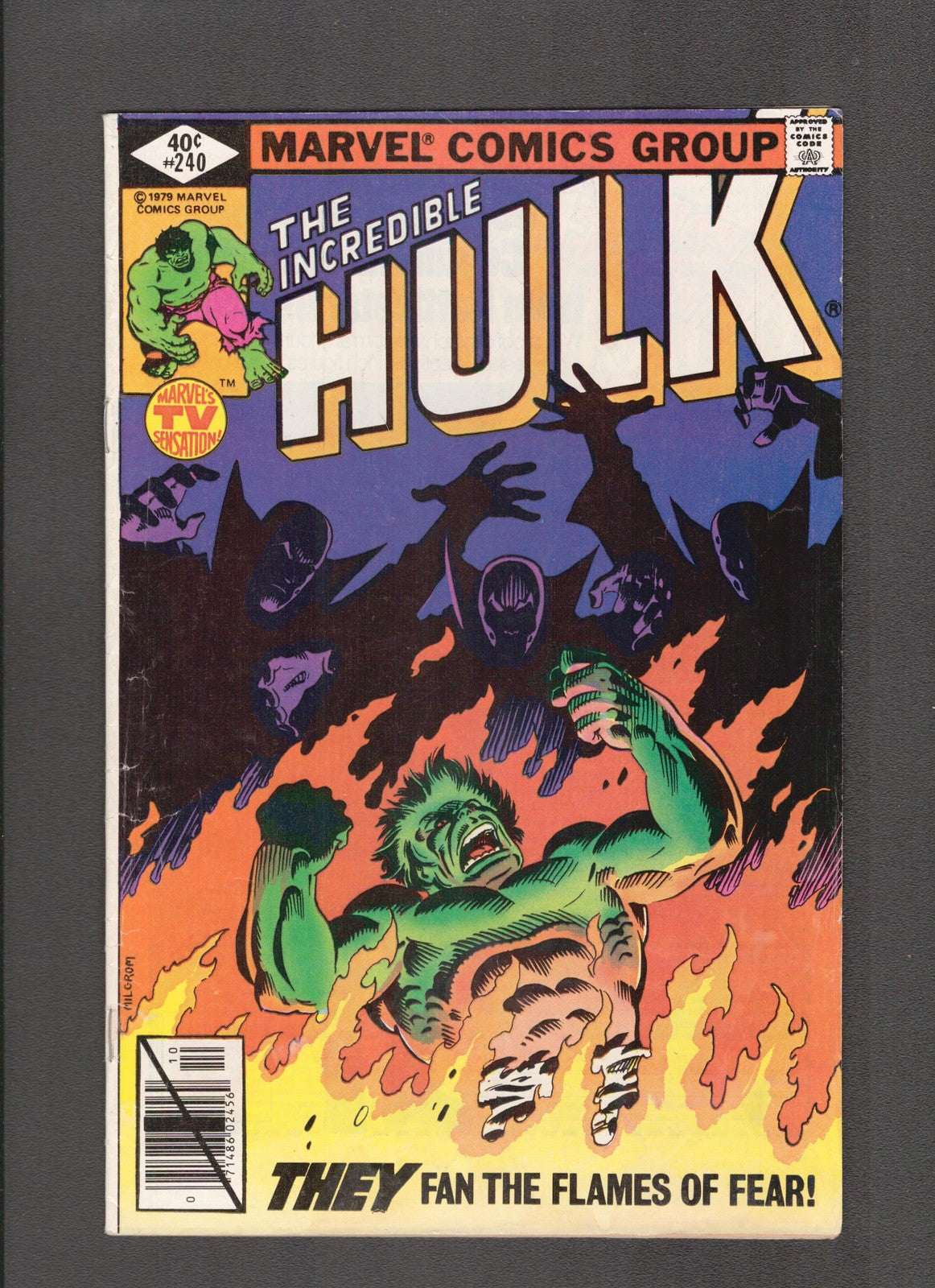 Incredible Hulk #240 (1979) Sal Busccema, Al Milgrom, Stern Marvel Comics