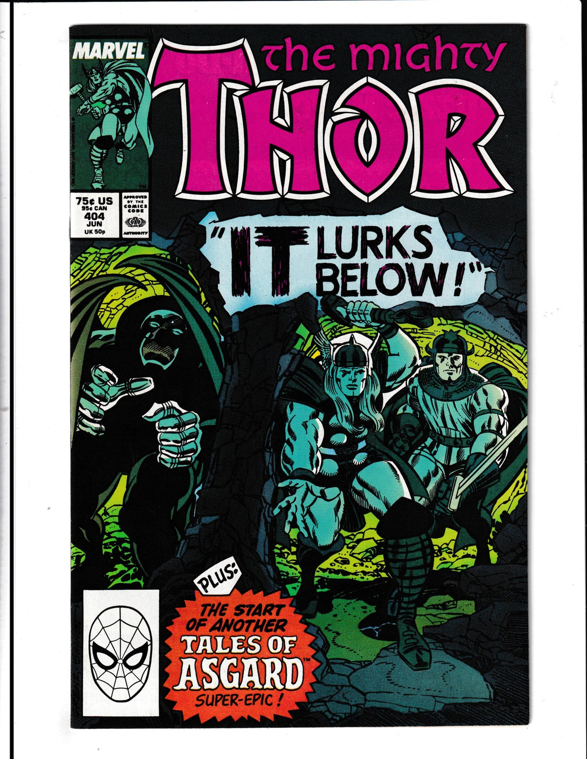 Thor #404 (1989) Higher Grade Marvel Comics
