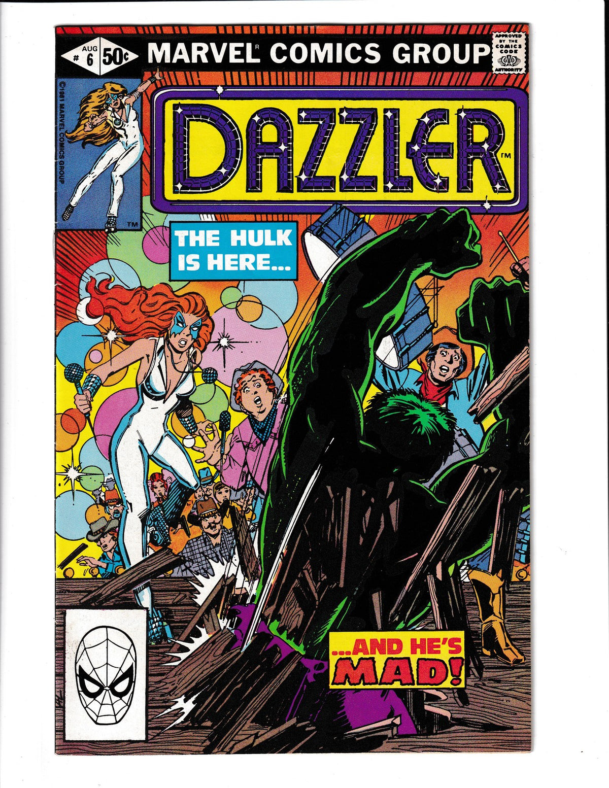 Dazzler #6 (1981) Bob Layton Marvel Comics