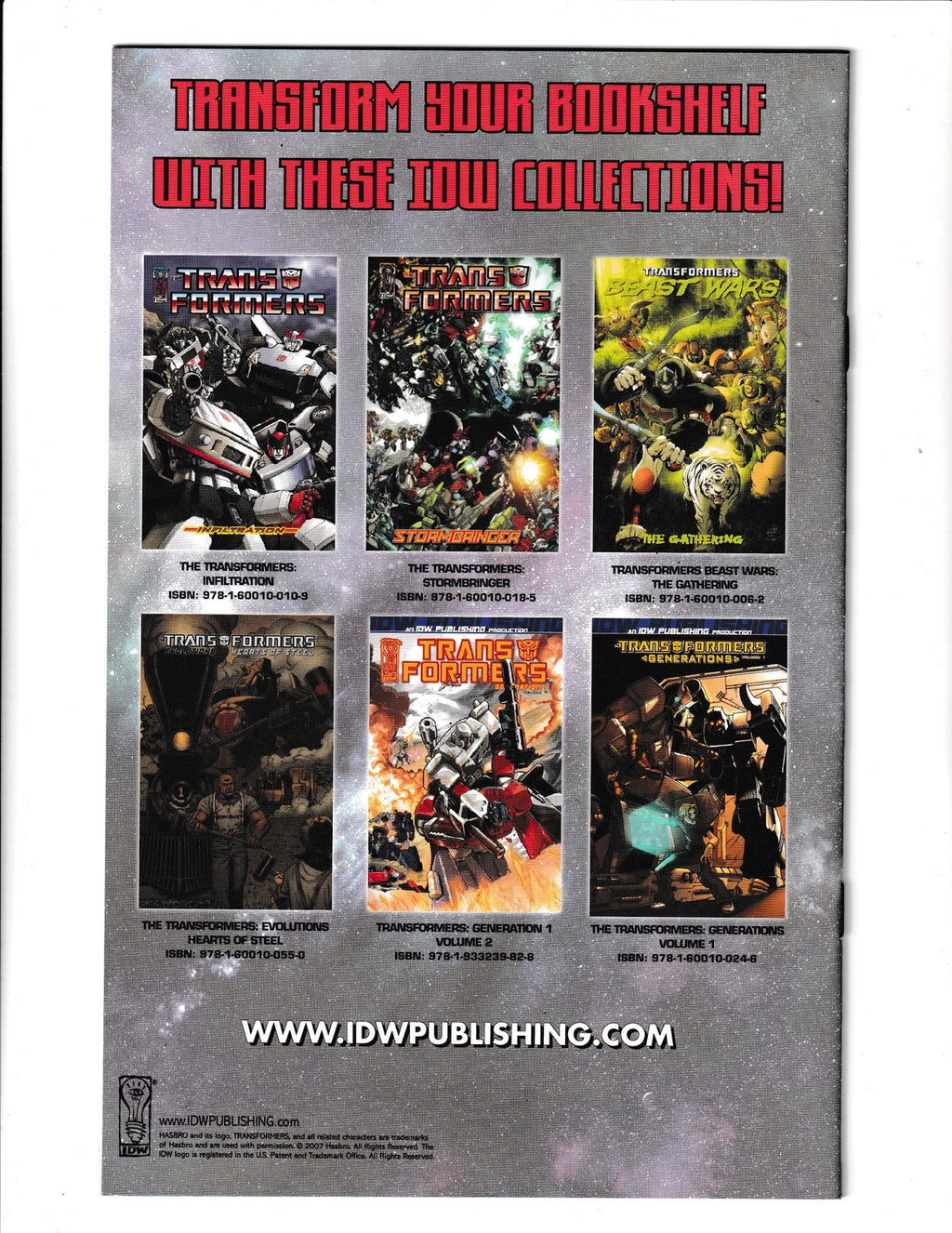 Transformers: Escalation #4c (2006) Su Sketch RI Variant IDW Comics