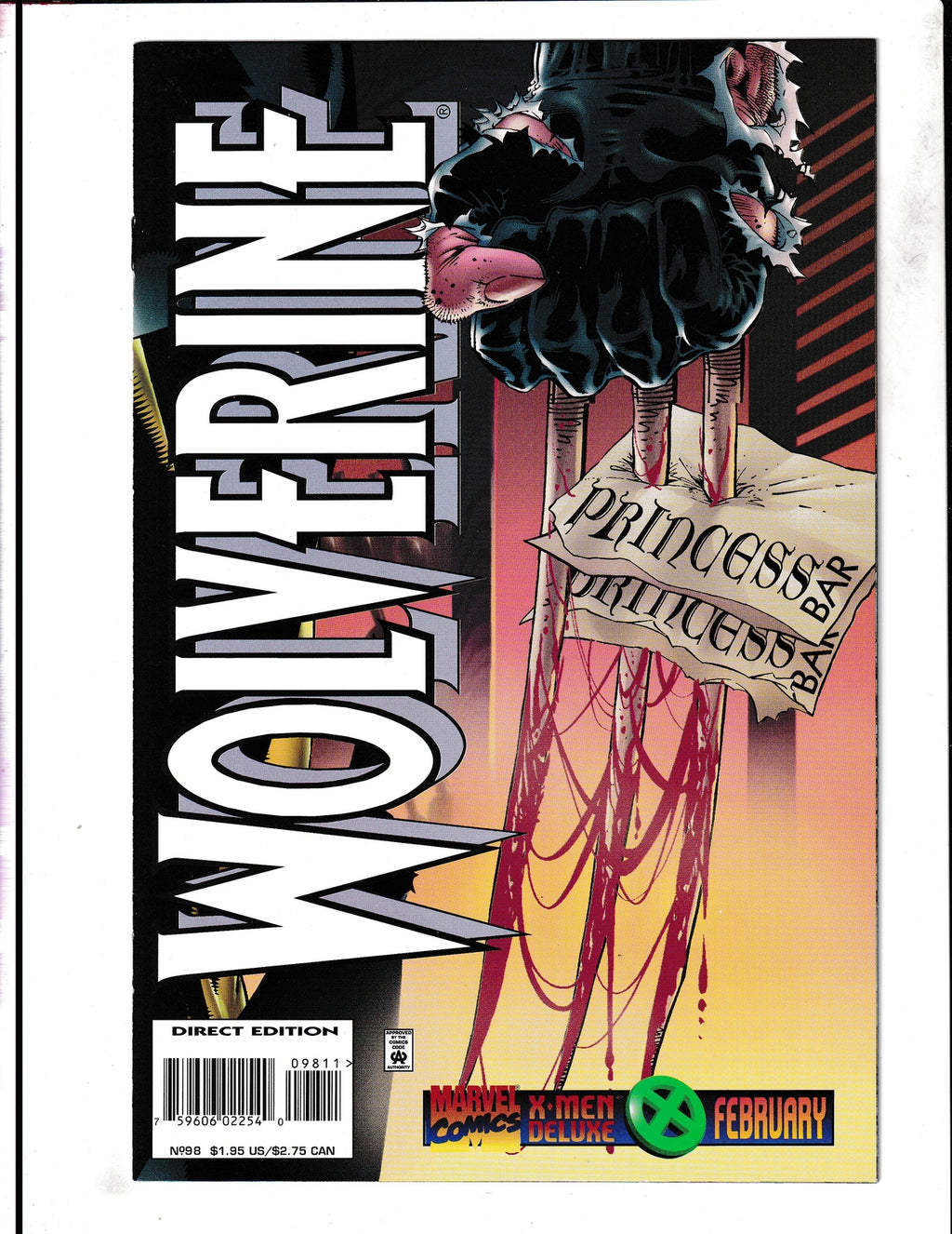 Wolverine #98 (1996) Marvel Comics