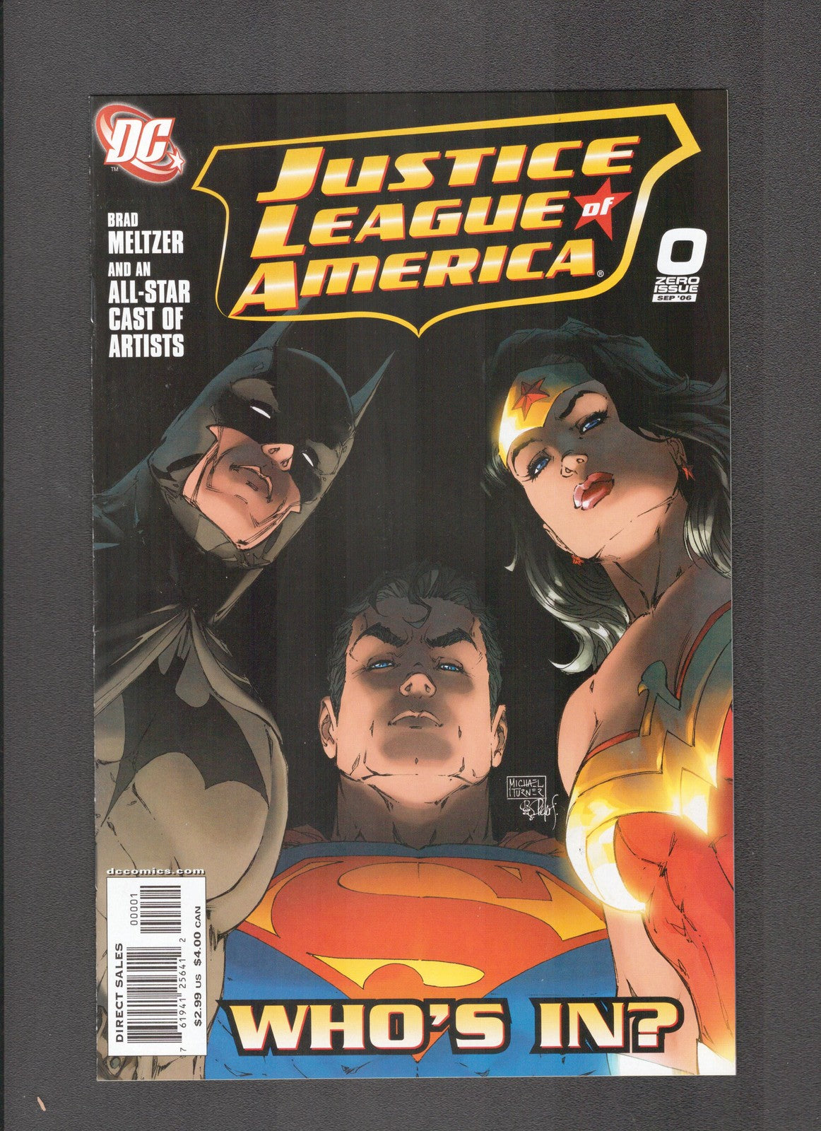 Justice League of America #0 (2006) Jim Lee - Dick Giordano DC Comics