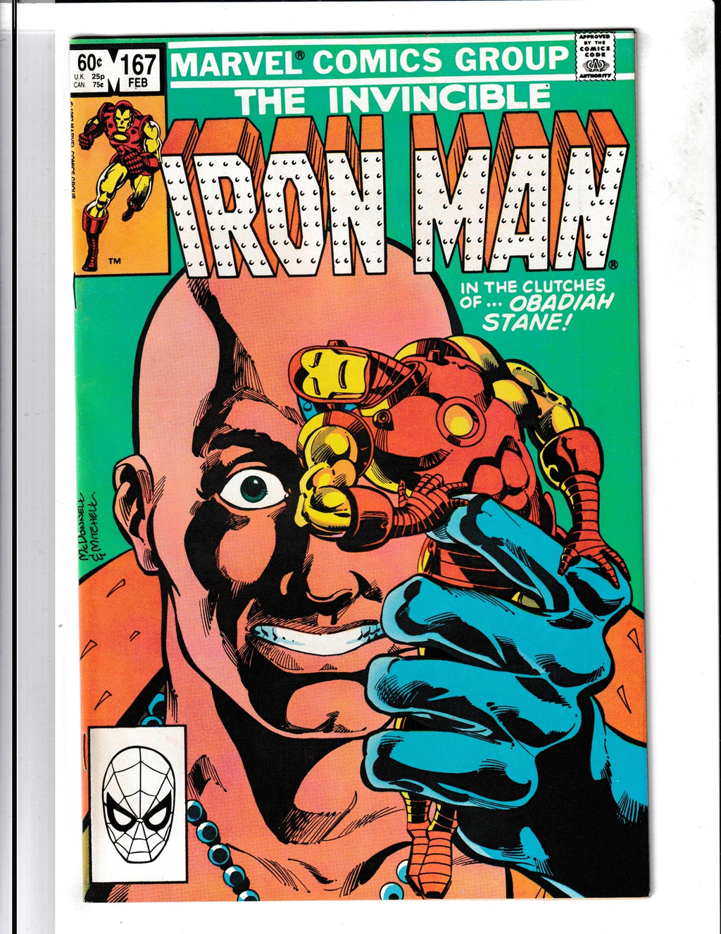 Iron Man #167 (1983) Marvel Comics SKU:1470