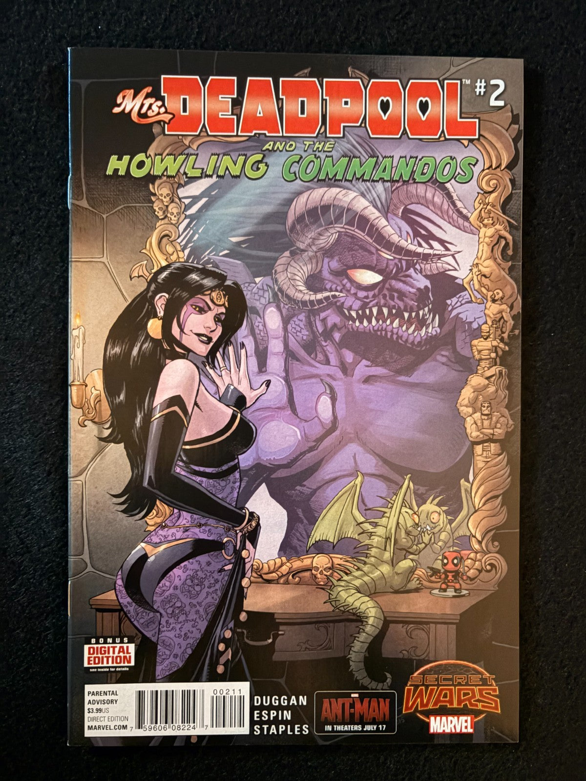 Mrs. Deadpool and the Howling Commandos - Complete Set of 4 #1-4  (2015) Marvel