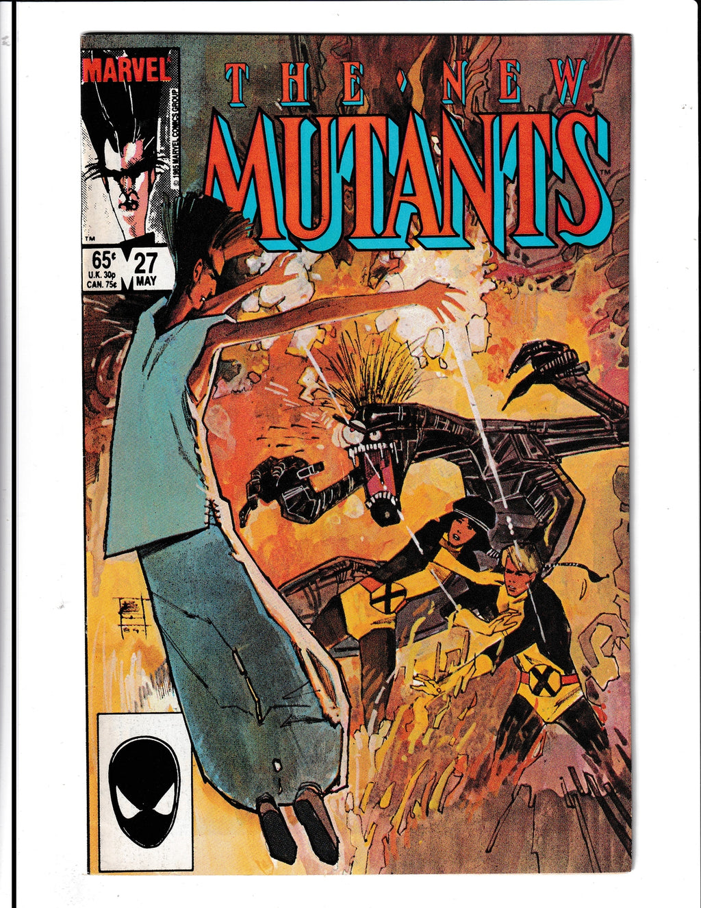 New Mutants #27 (1985) Legion Marvel Comics