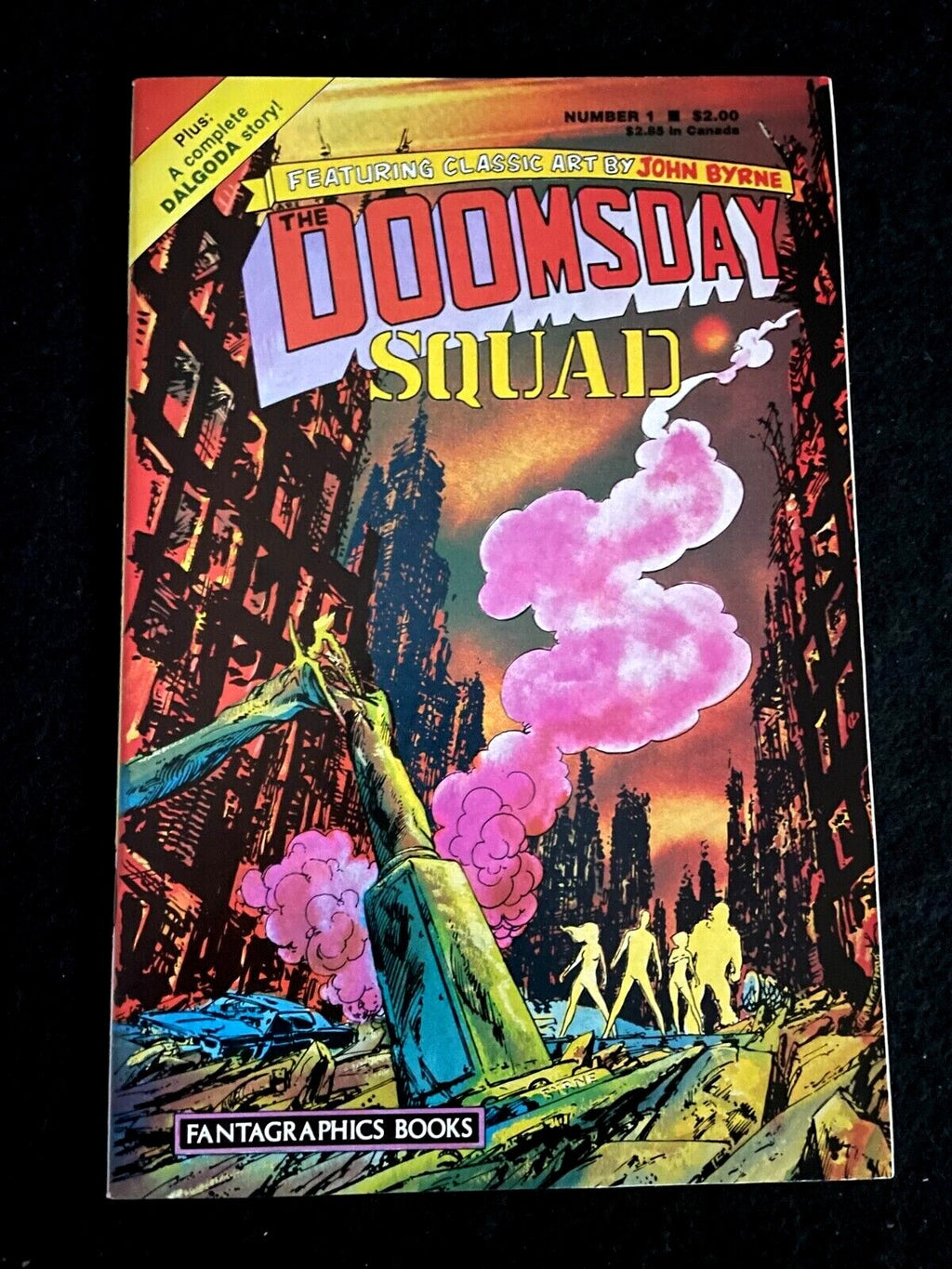 Doomsday Squad #1 1986 - Fantagraphic Books - HIGH GRADE