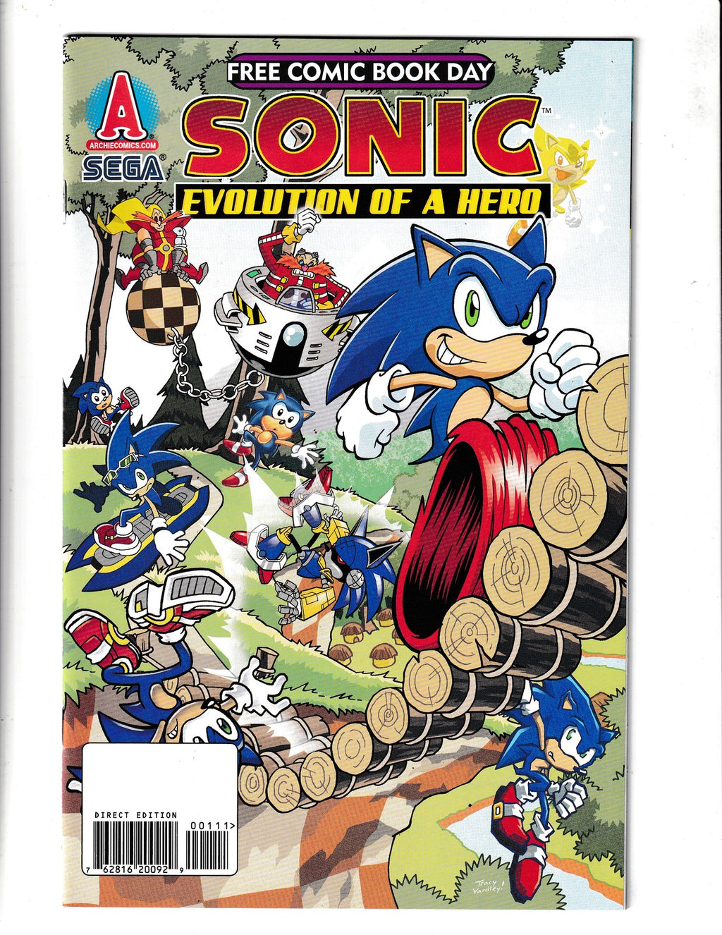 Sonic the Hedgehog: Free Comic Book Day #1 (2009) SEGA Archie Comics