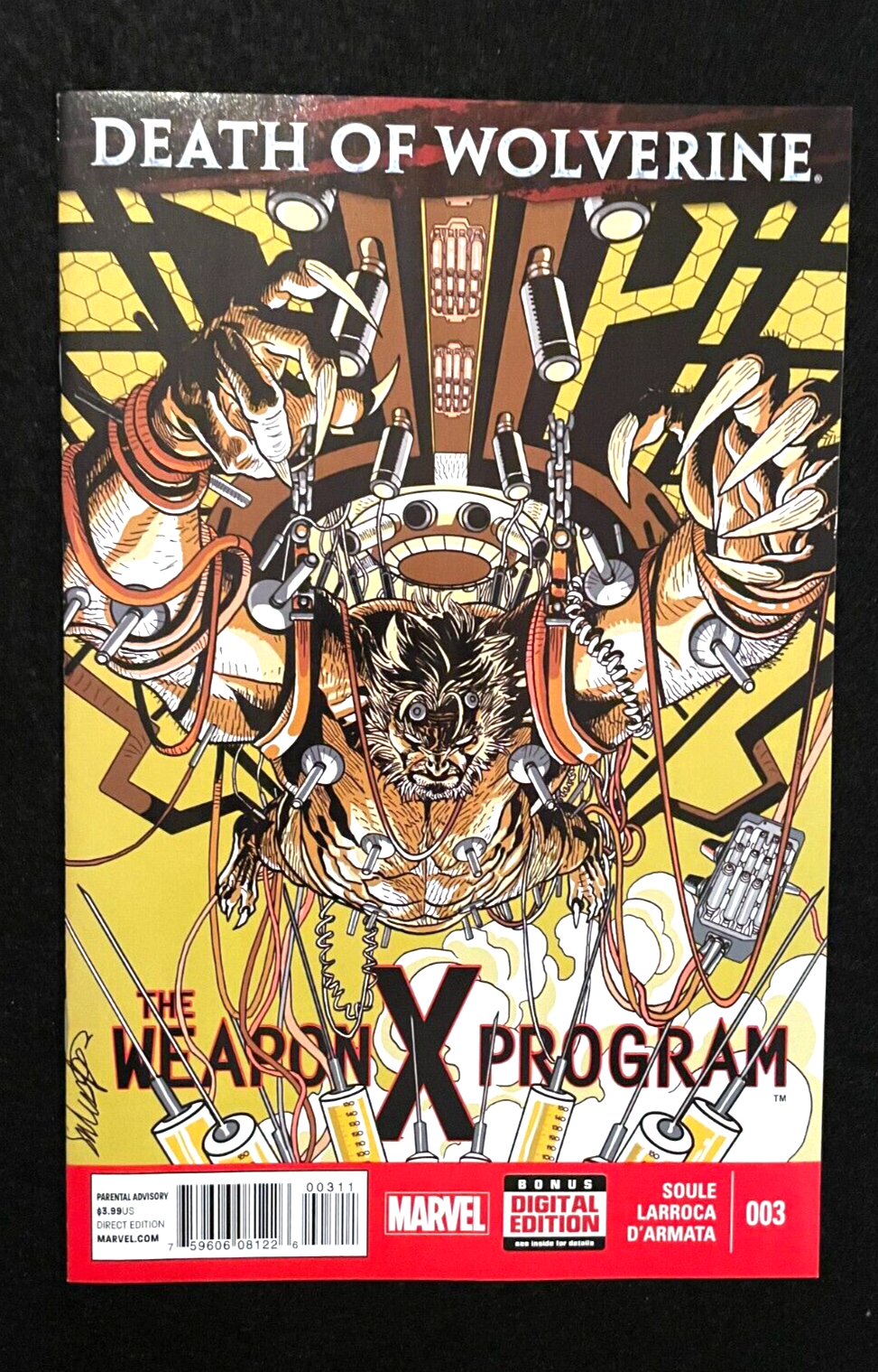 Death of Wolverine: The Weapon X Program #3 2015 - HIGH GRADE