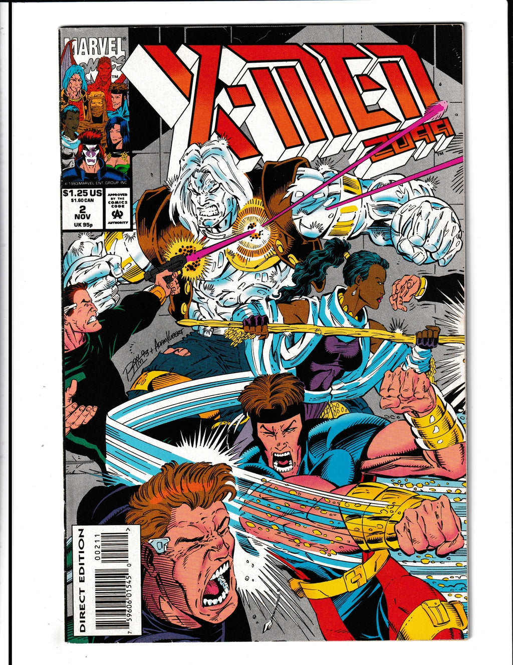 X-Men 2099 #2 (1993) Marvel Comics SKU:1253