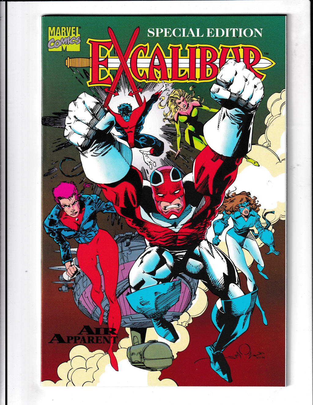 Excalibur: Air Apparent #1 (1991) Marvel Comics
