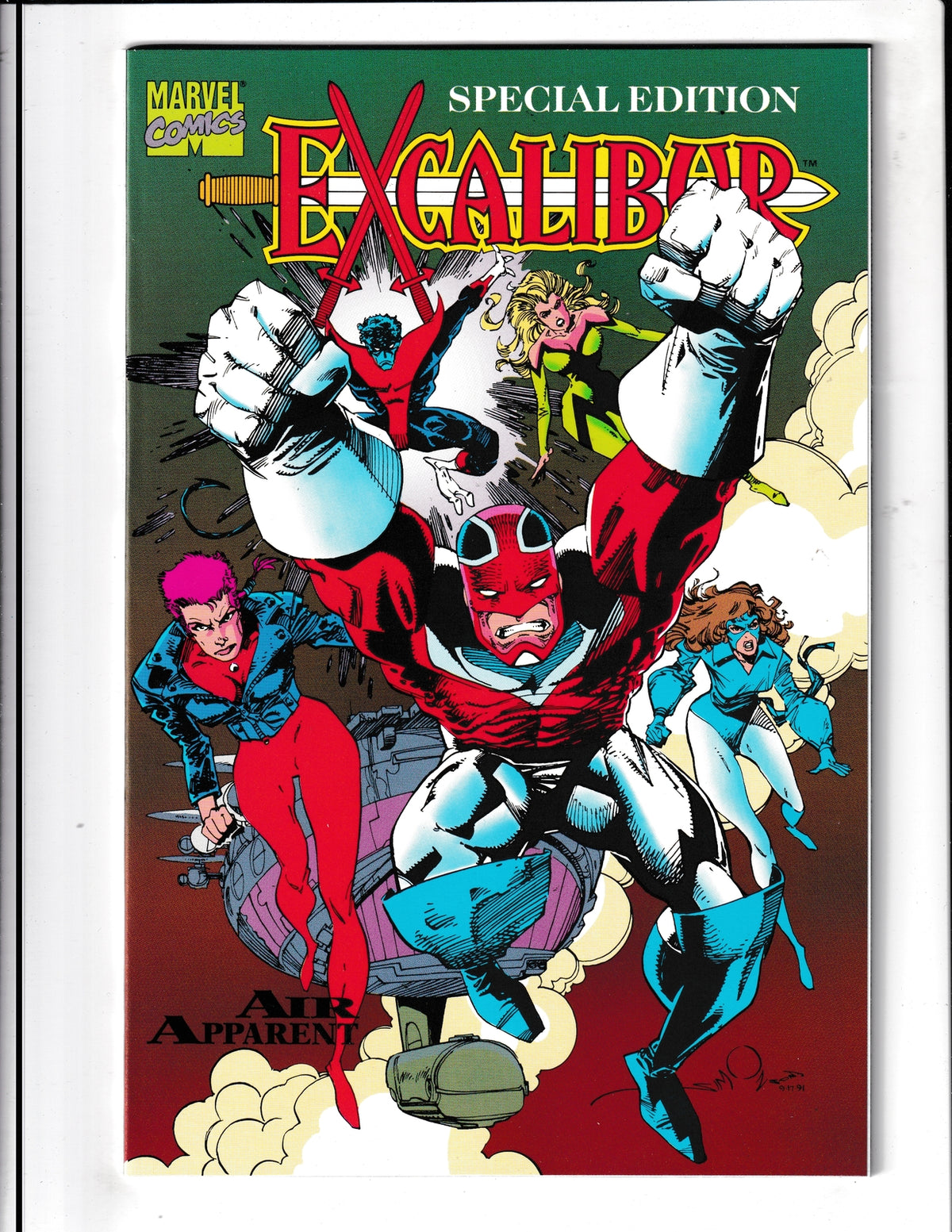 Excalibur: Air Apparent #1 (1991) Marvel Comics