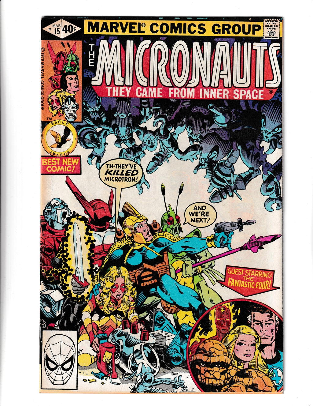 Micronauts #15 (1980) Marvel Comics