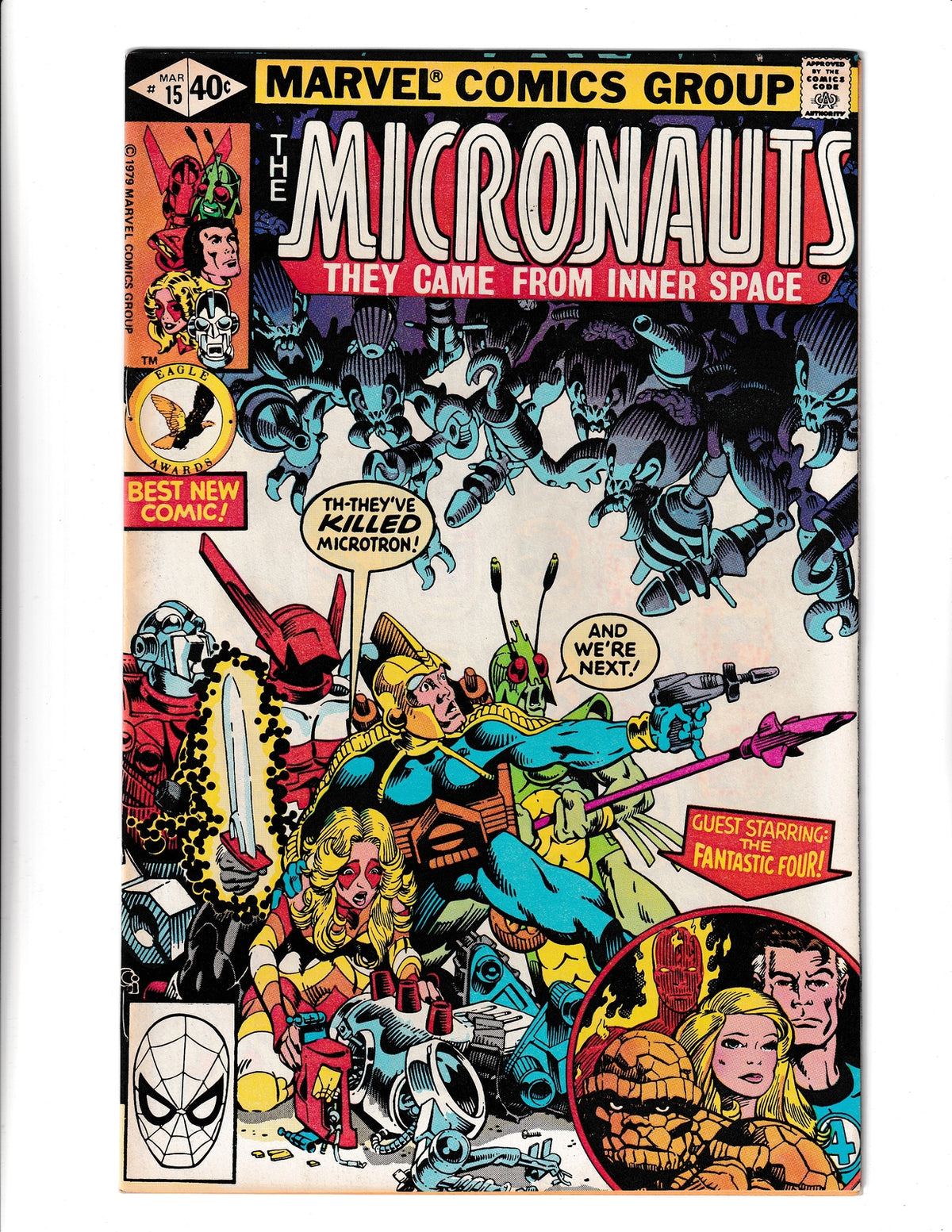 Micronauts #15 (1980) Marvel Comics