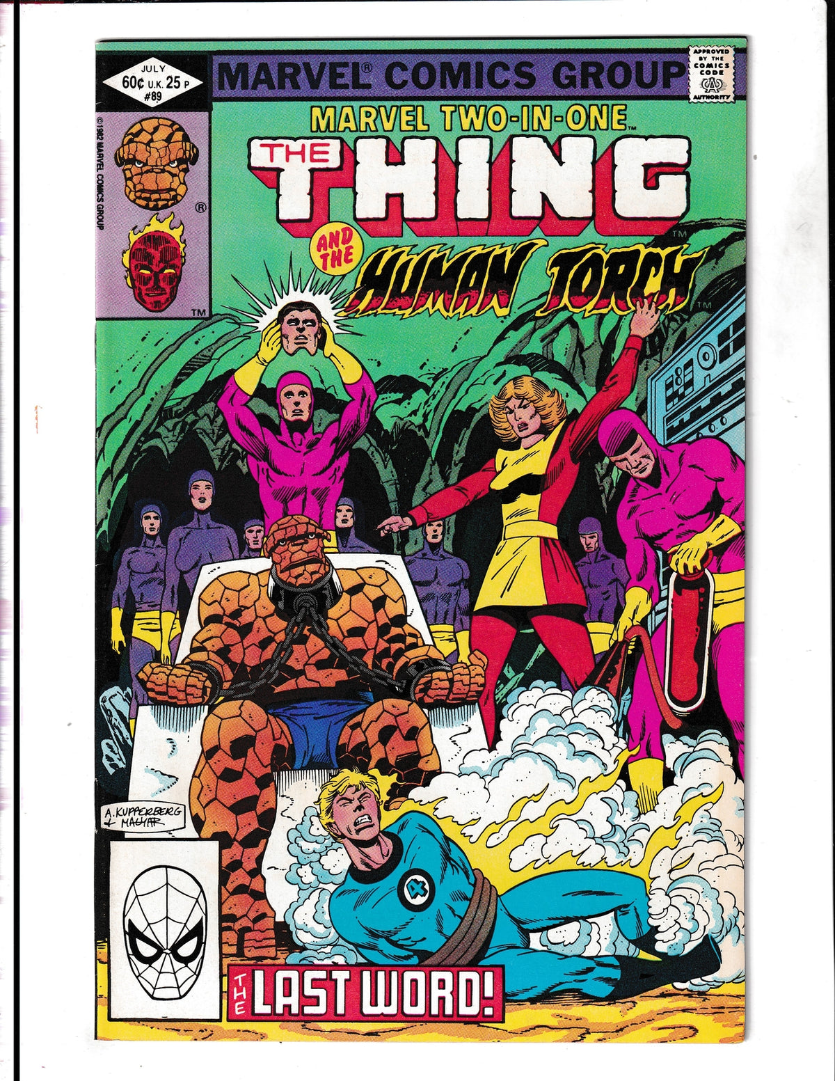 Marvel Two-In-One #89 (1982) The Thing & the Human Torch Marvel Comics