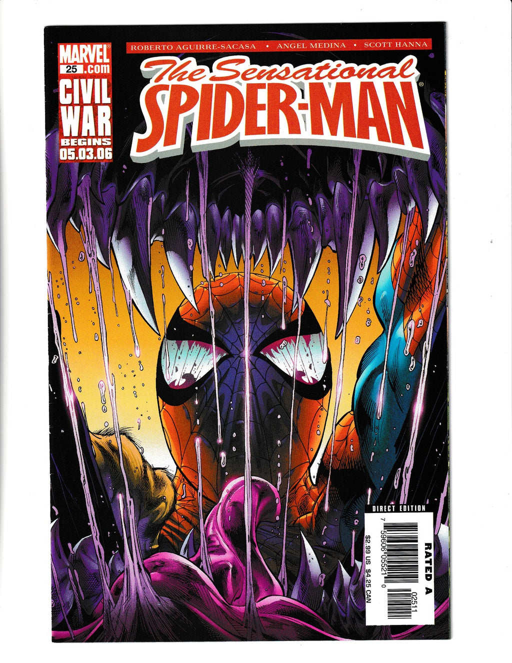 Sensational Spider-Man #25 (2006) Marvel Comics
