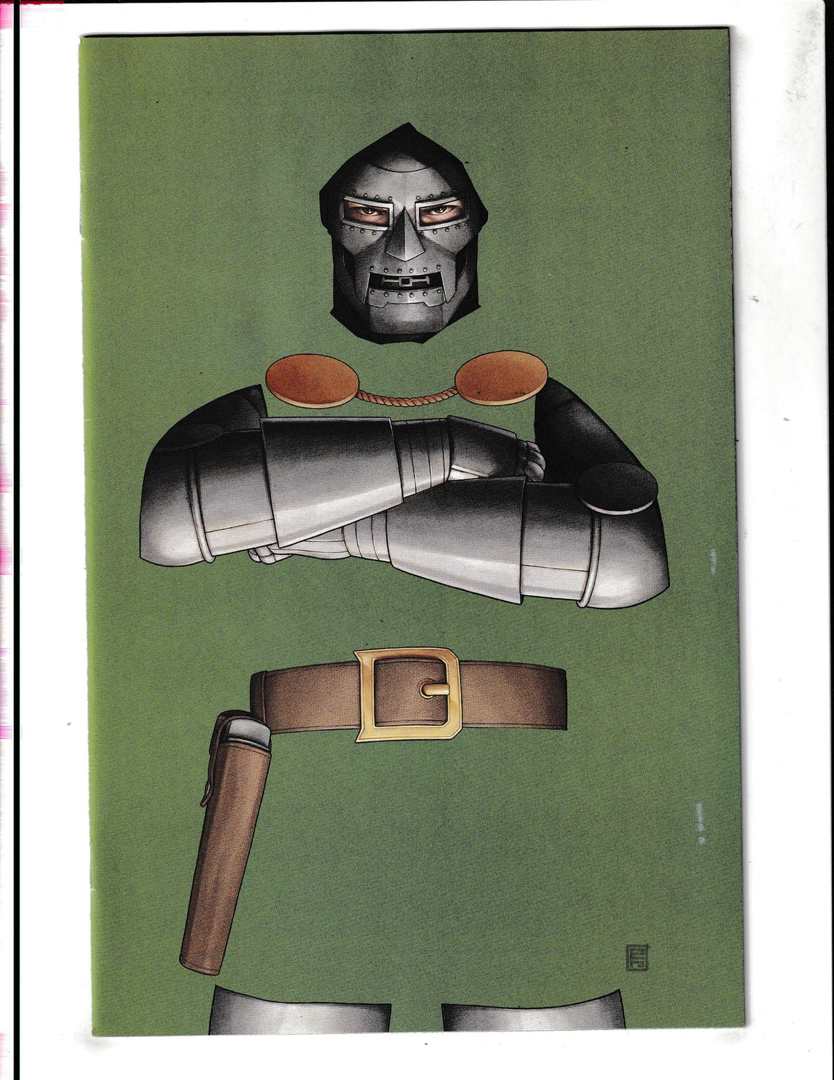 One World Under Doom #1d (2025)  Christopher Negative Space Var Marvel Comics