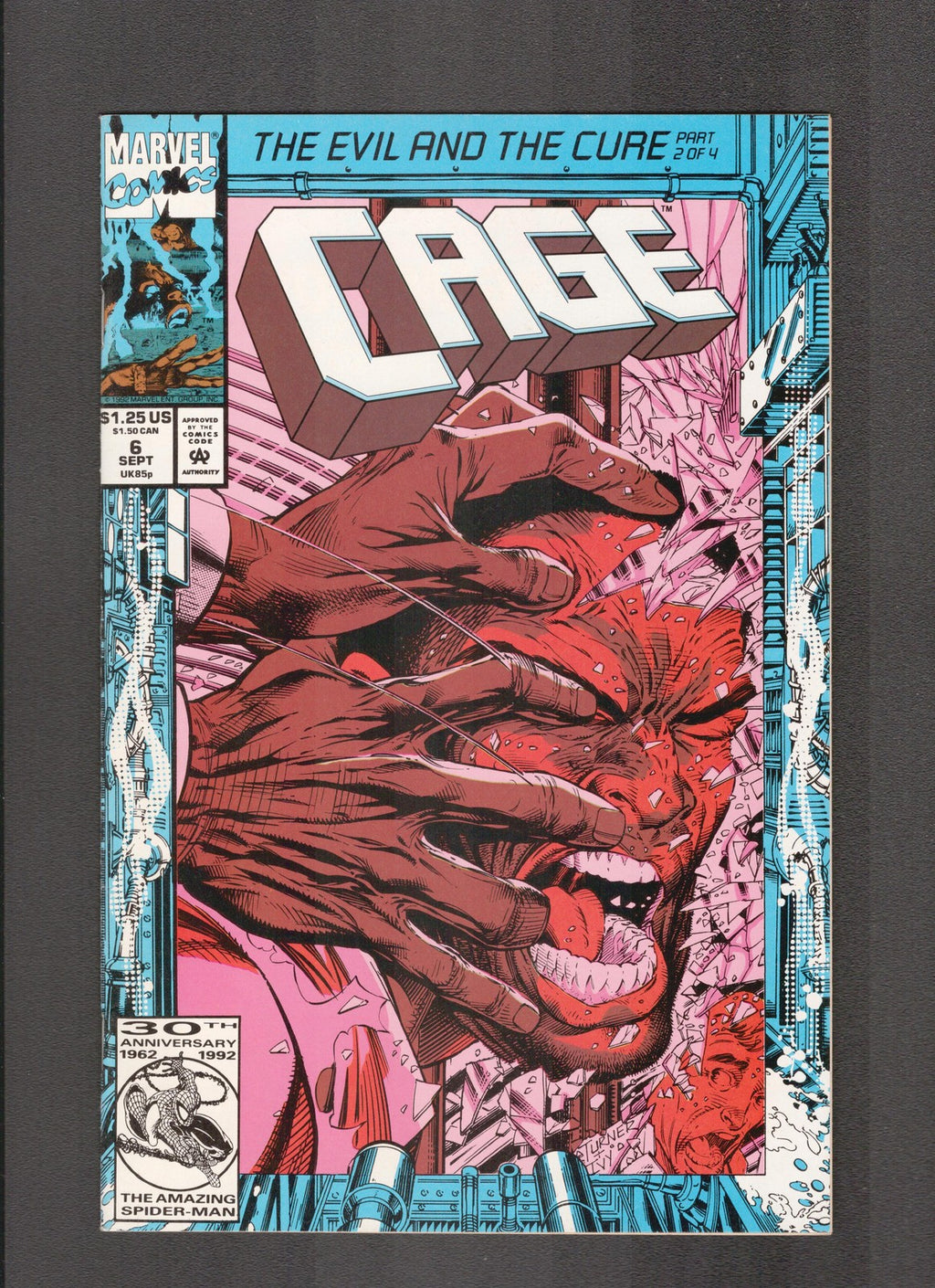 Cage #6 (1992) Chris Ivy Art Marvel Comics