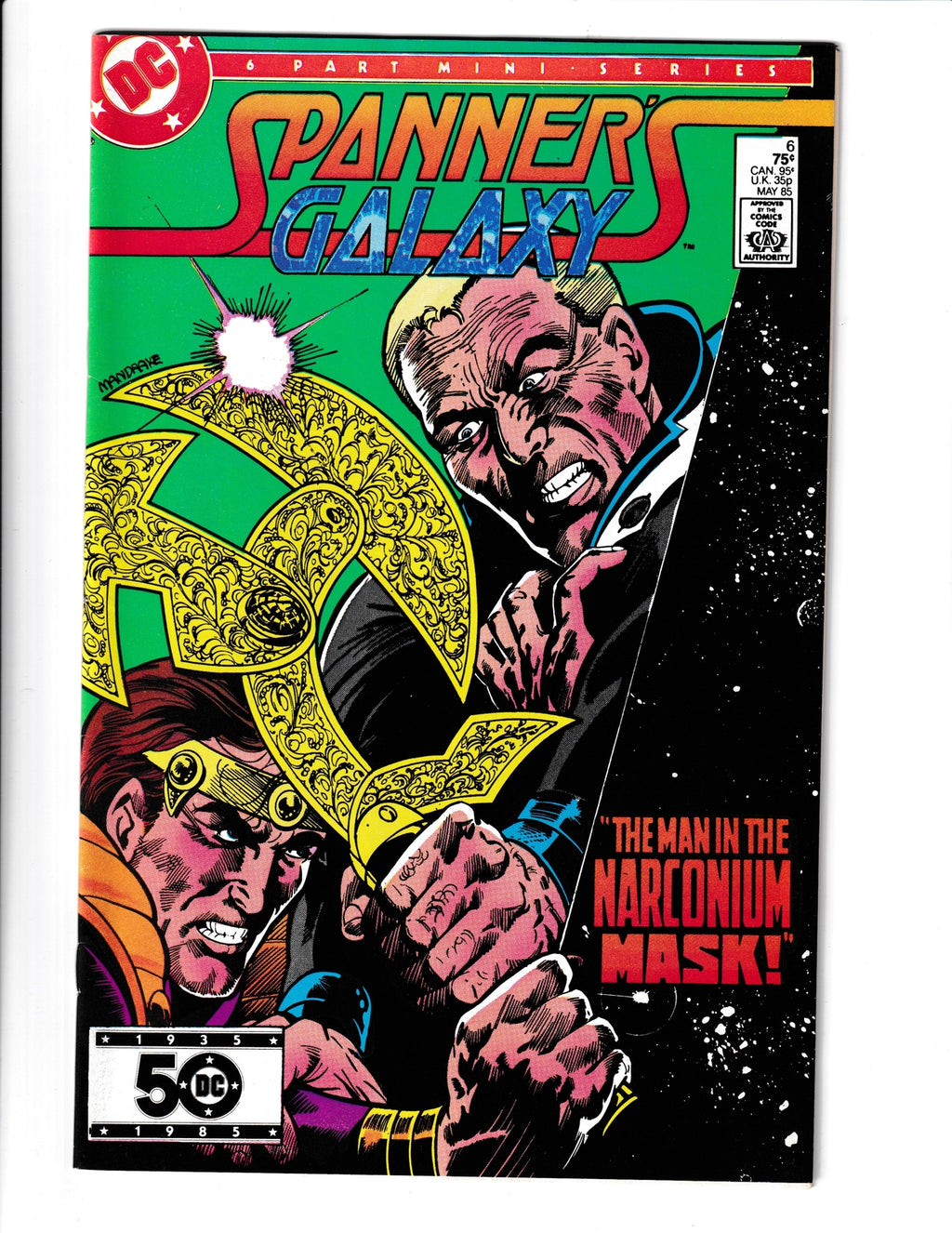 Spanner's Galaxy #6 (1985) DC Comics