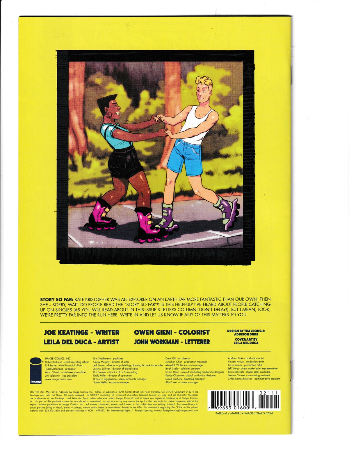 Shutter #21 (2016)Image Comics