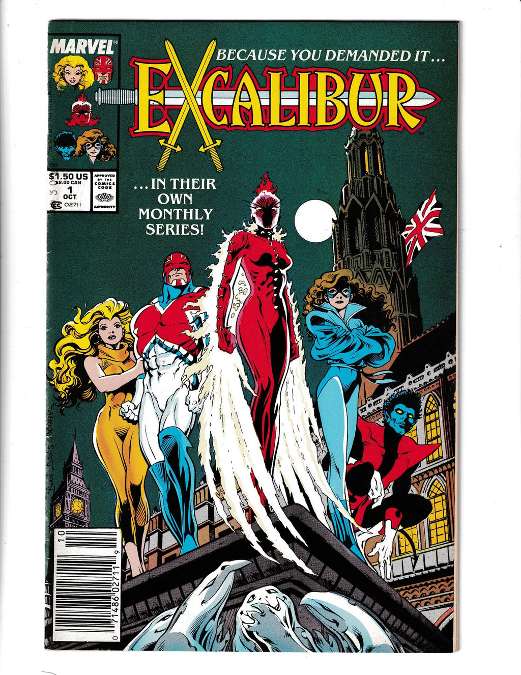 Excalibur #1 (1988) Marvel Comics