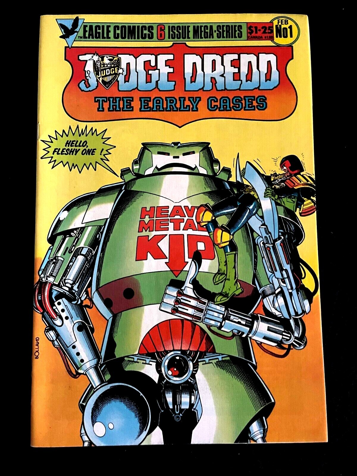 Judge Dredd: The Early Cases #1 1986 - HIGH GRADE