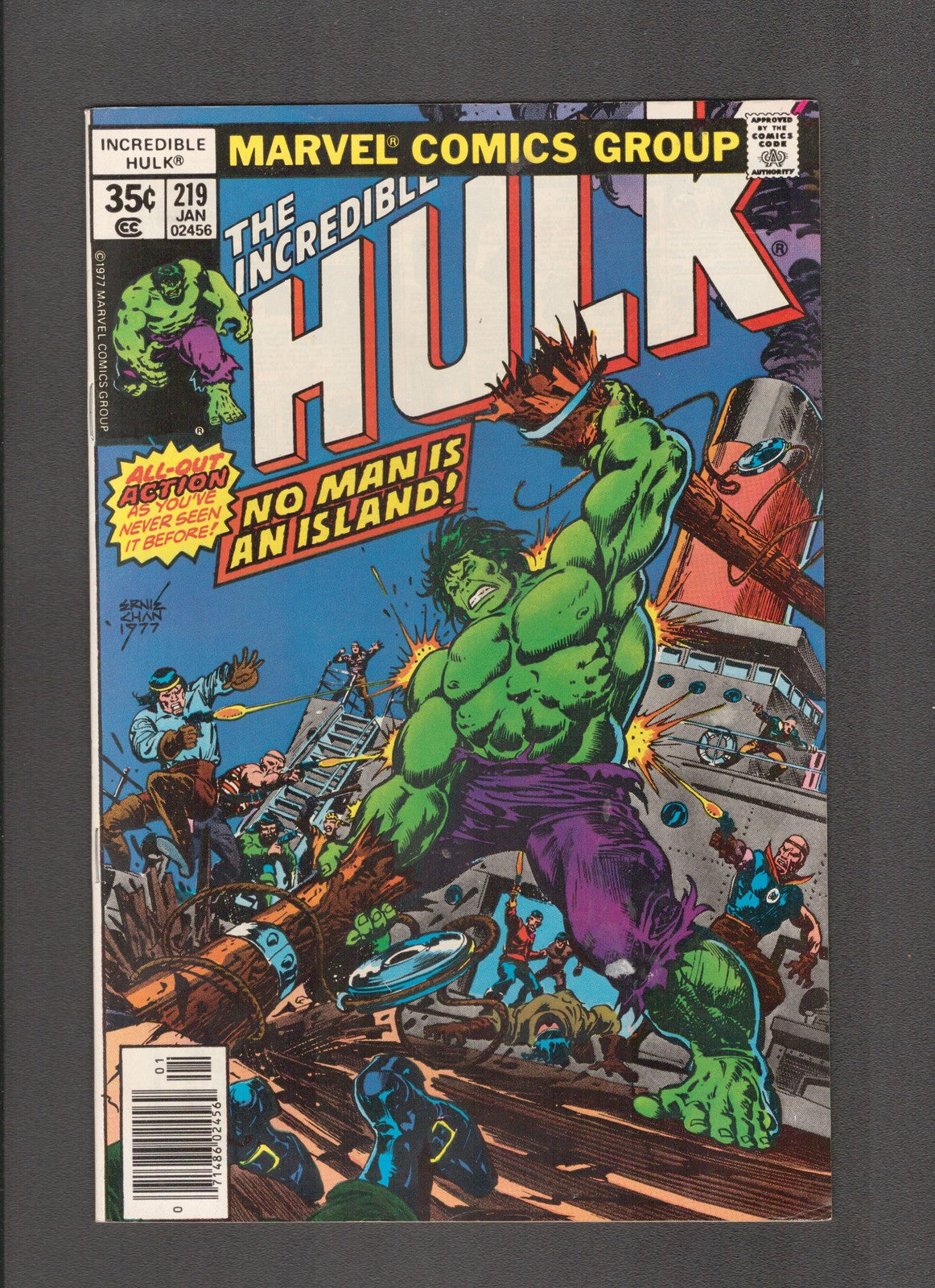 Incredible Hulk #219 (1978) Buscema, Chan, Stern Marvel Comics