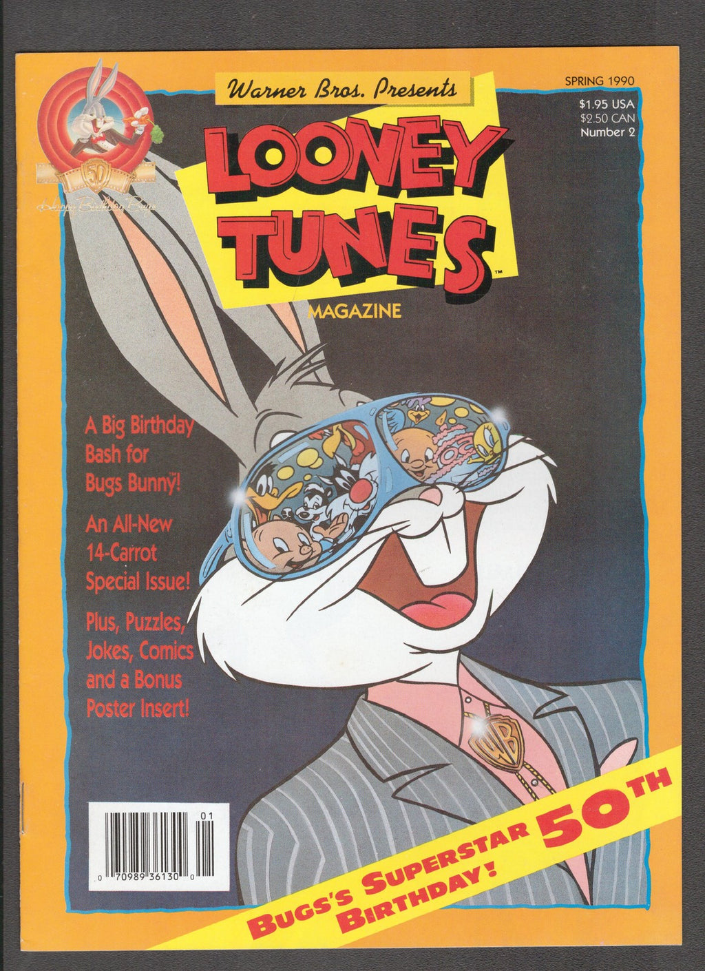 Looney Tunes Magazine #2 (1990) Welsh Comics