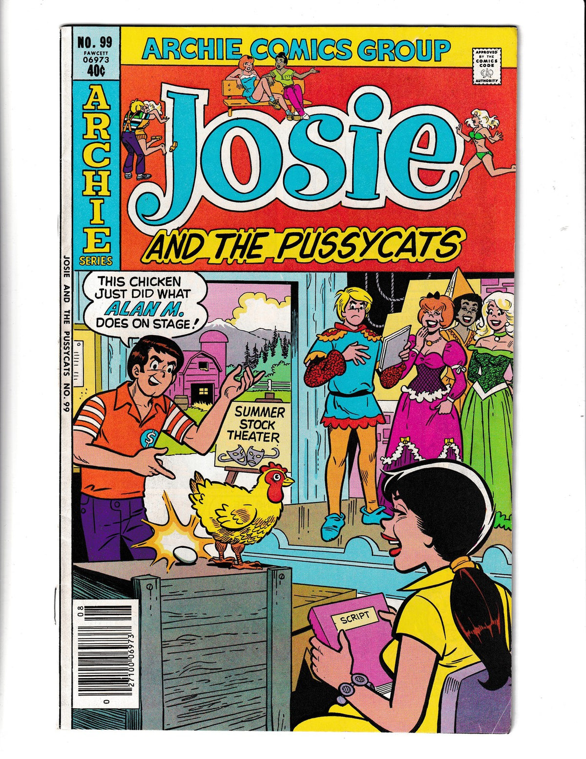 Josie #99 (1979) Nice shape! Archie Comics