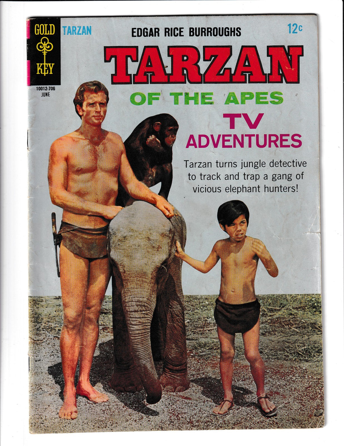 Tarzan of the Apes #168 (1967) Gold Key Comics