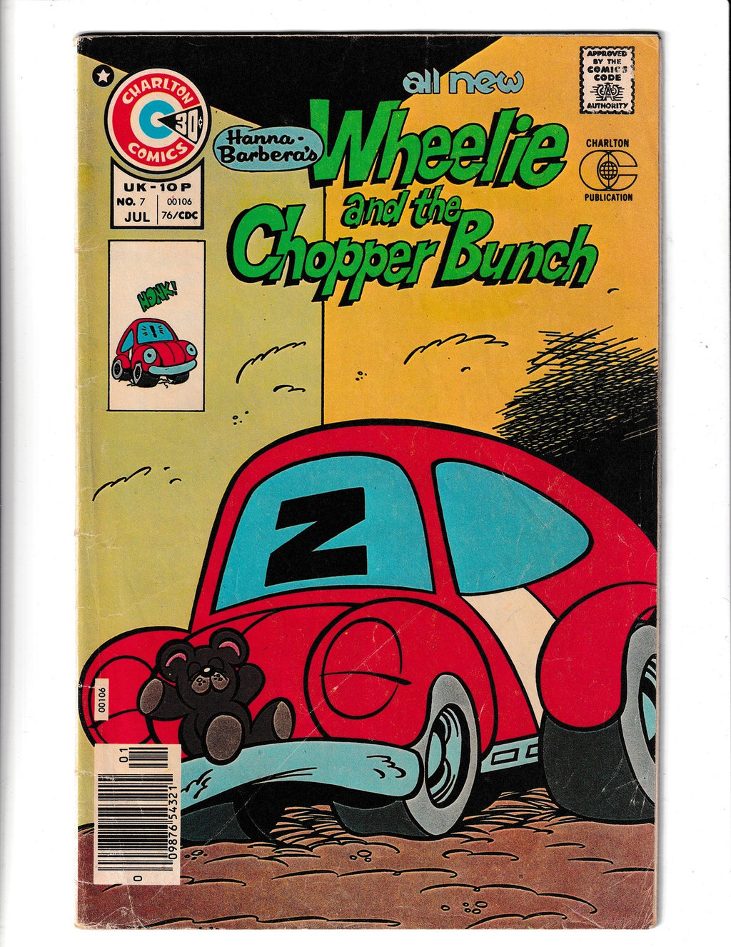 Wheelie and the Chopper Bunch #7 (1976) Charlton Comics