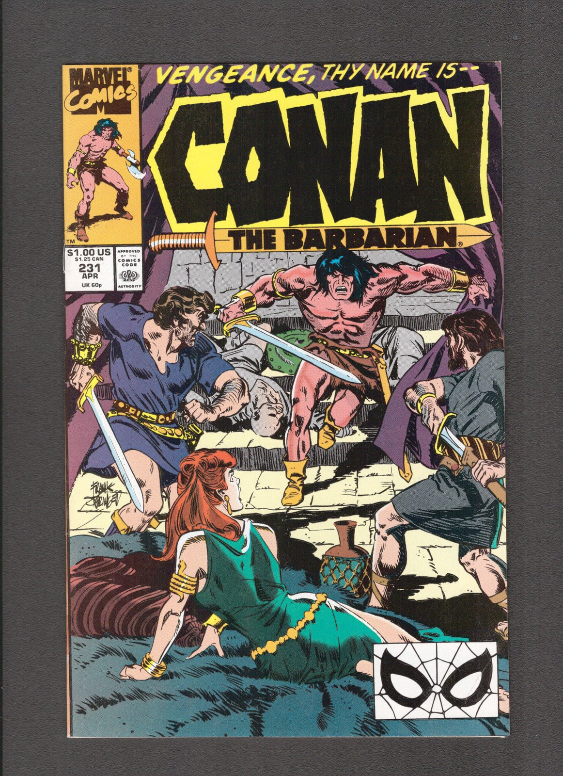 Conan the Barbarian #231 (1990) Springer, Bell Marvel Comics