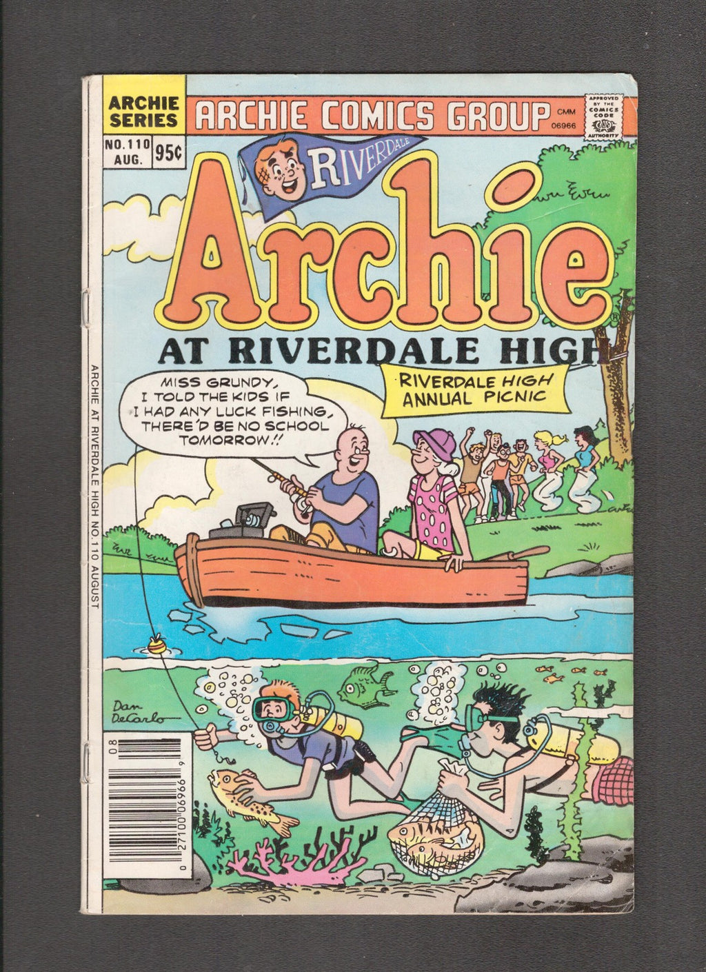 Archie at Riverdale High #110 (1986) LOWER GRADE Archie Comics