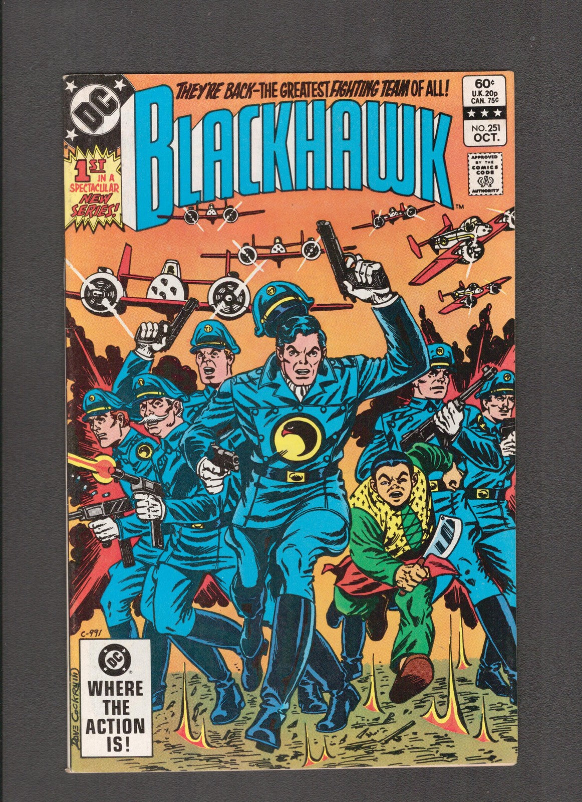 Blackhawk #251 (1982) Cockrum, Spiegle, Wein DC Comics