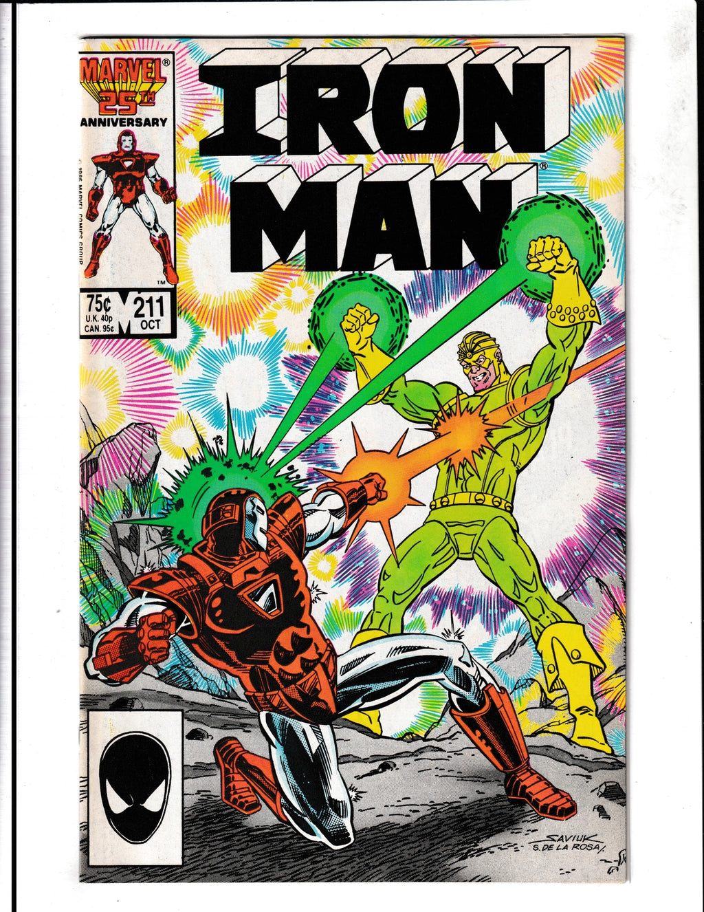 Iron Man #211 (1986) Marvel Comics SKU:1457