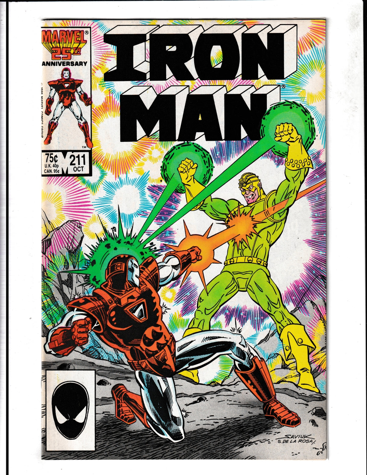 Iron Man #211 (1986) Marvel Comics SKU:1457