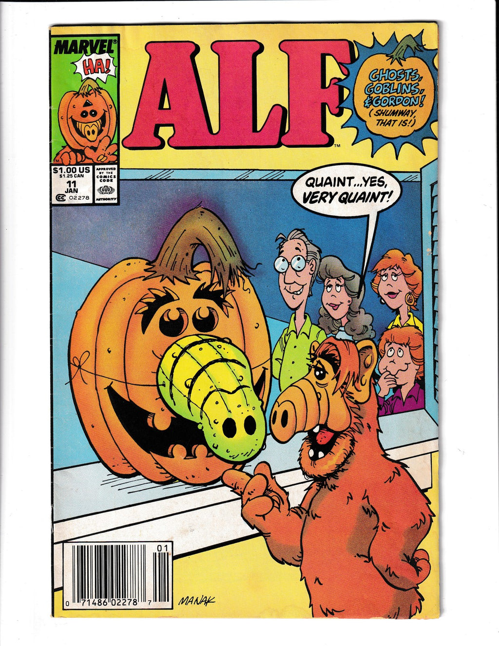 ALF #11 (1989) Marvel Comics