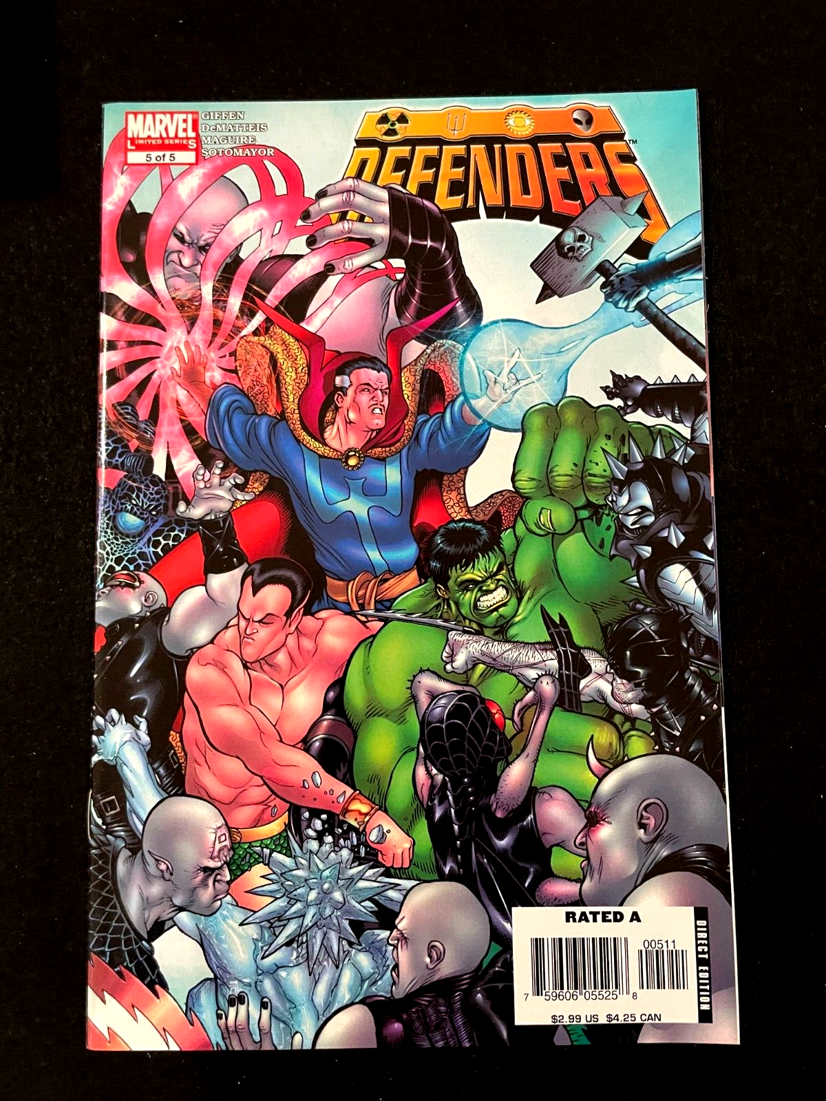 Defenders - Complete Set of 5 #1-5  (2005/06) Marvel Comics