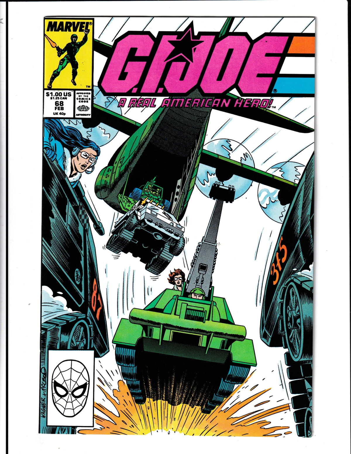 G.I. Joe A Real American Hero #68 (1988) Marvel Comics