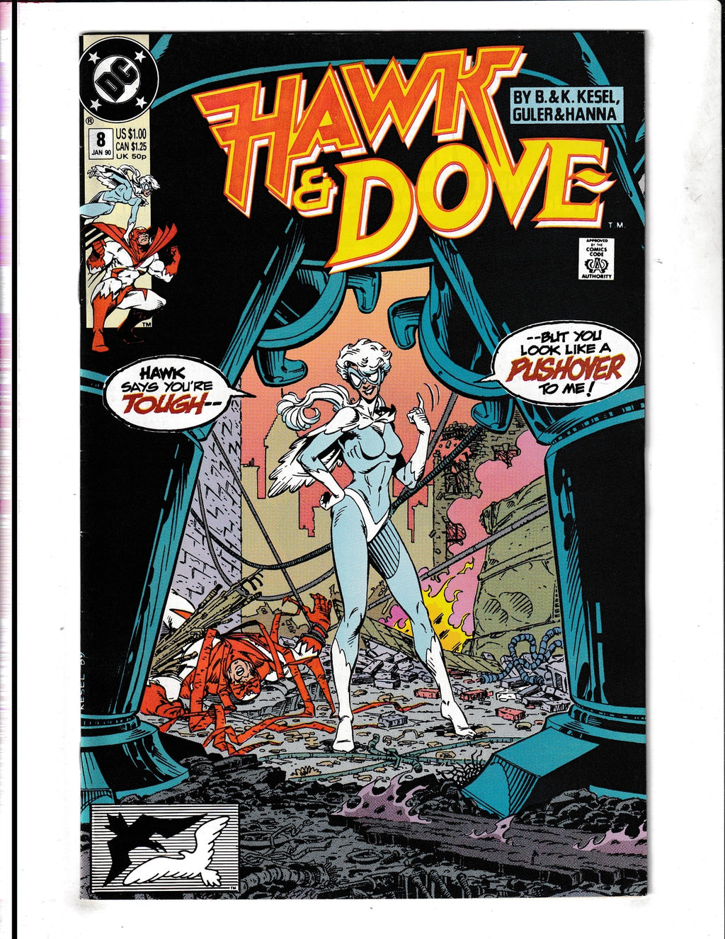 Hawk and Dove #8 (1990) DC Comics
