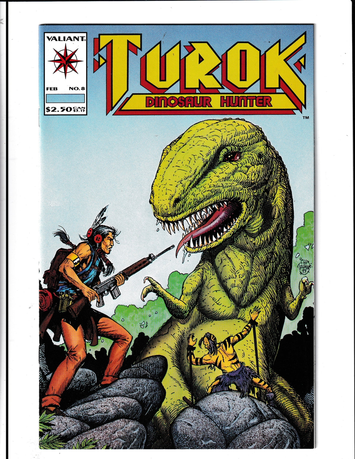 Turok: Dinosaur Hunter #8 (1994) Higher Grade Valiant Comics