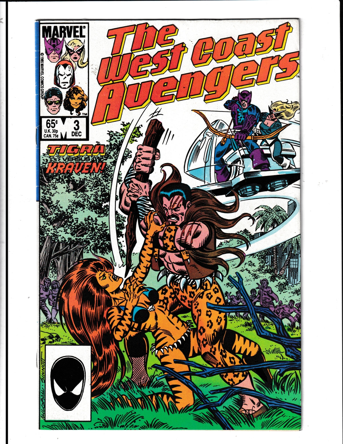 West Coast Avengers #3 (1985) Marvel Comics SKU:1063