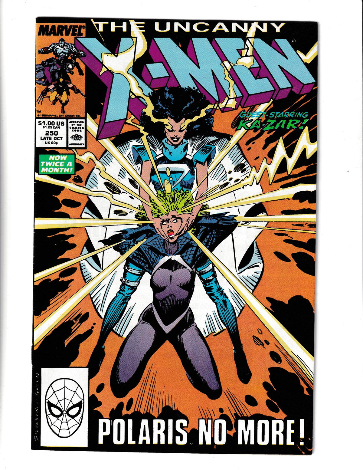 Uncanny X-Men #250 (1989) Marvel Comics SKU:2448