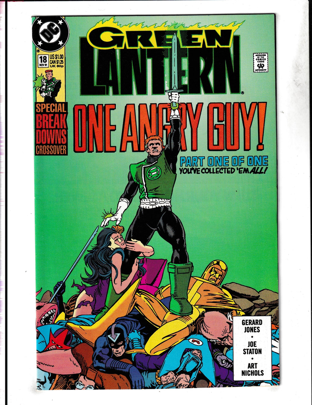 Green Lantern #18 (1991) DC Comics SKU:1740
