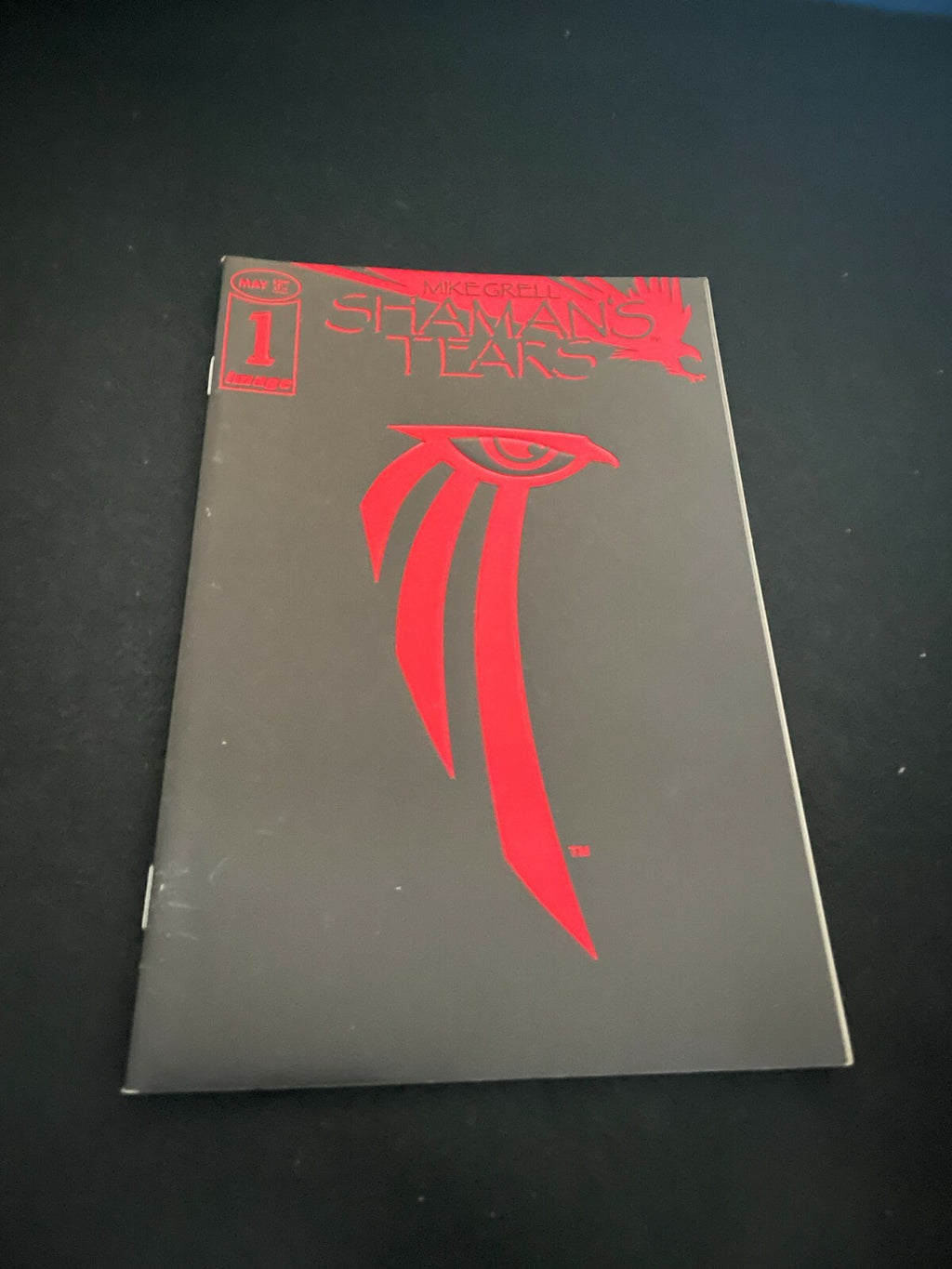 Shaman's Tears #1 May 1993 Red Embossed Cover
